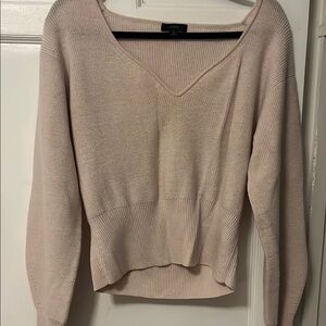 J Crew Cream Sweetheart Sweater